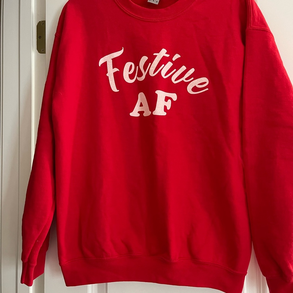 UNISEX FESTIVE AF Gildan Heavy Blend Sweatshirt
